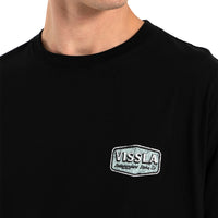 Thumbnail for Camiseta Vissla Top Tier Preta Manga Curta