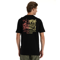 Thumbnail for Camiseta Vissla Wave Pool Warriors Preta Manga Curta