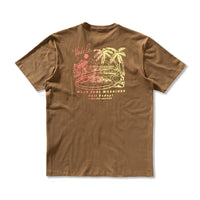 Thumbnail for Camiseta Vissla Wave Pool Warriors Marrom Manga Curta