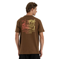 Thumbnail for Camiseta Vissla Wave Pool Warriors Marrom Manga Curta