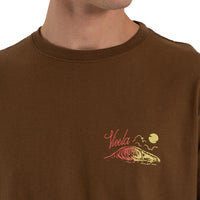 Thumbnail for Camiseta Vissla Wave Pool Warriors Marrom Manga Curta