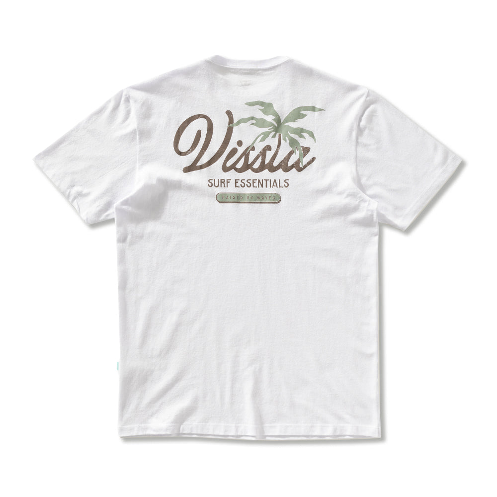 Camiseta Vissla Essentials Branca Manga Curta