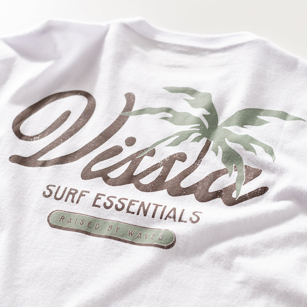Camiseta Vissla Essentials Branca Manga Curta