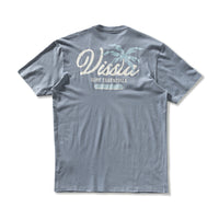 Thumbnail for Camiseta Vissla Essentials Azul Escuro Manga Curta