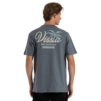 Thumbnail for Camiseta Vissla Essentials Azul Escuro Manga Curta