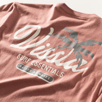 Thumbnail for Camiseta Vissla Essentials Rosé Manga Curta
