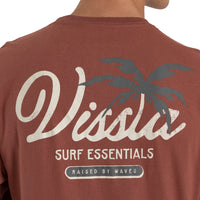 Thumbnail for Camiseta Vissla Essentials Rosé Manga Curta