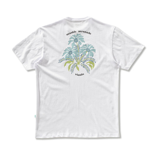 Camiseta Vissla Seaside Serenade Branca Manga Curta