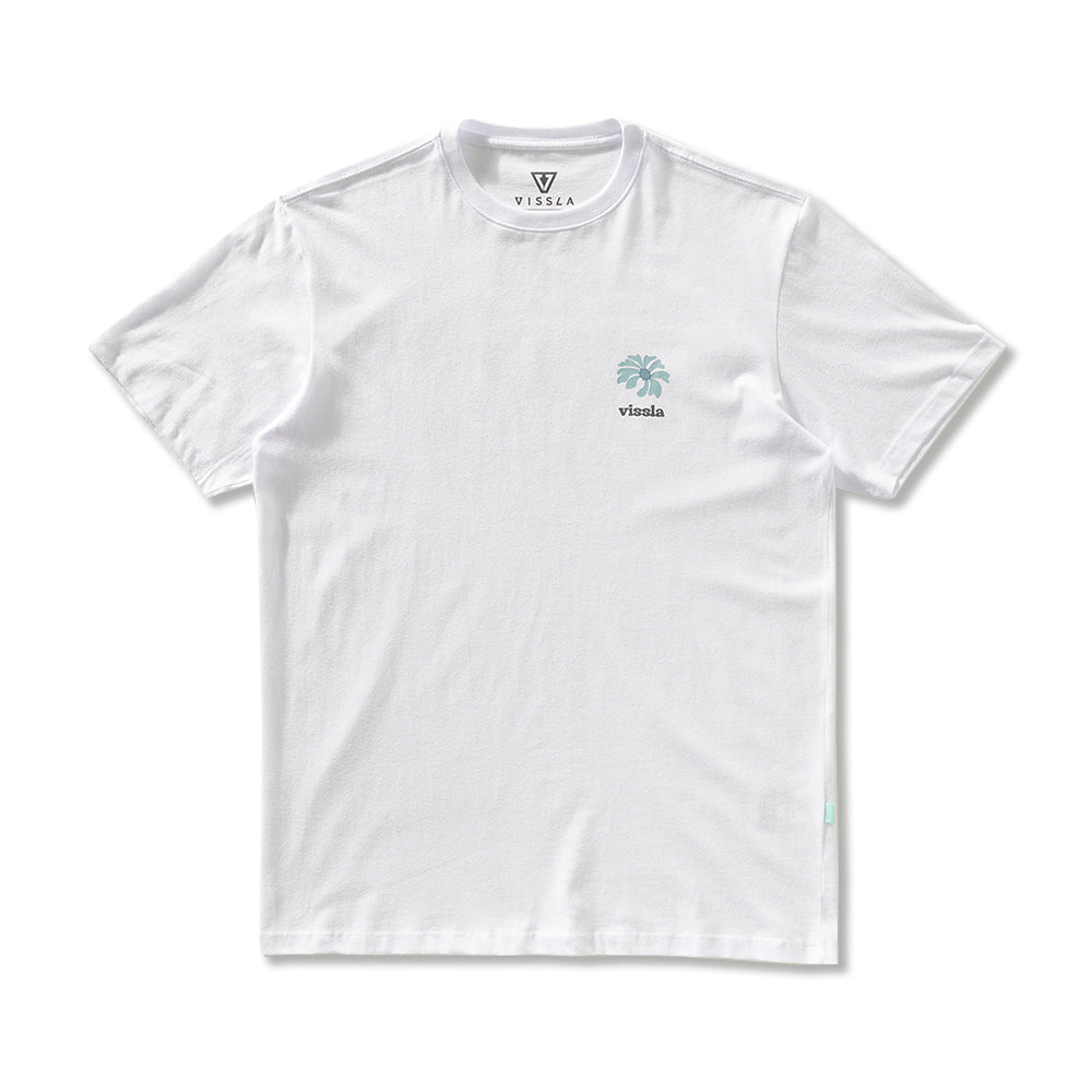 Camiseta Vissla Seaside Serenade Branca Manga Curta