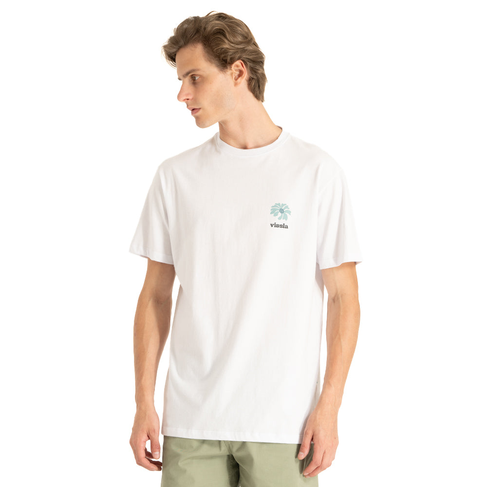 Camiseta Vissla Seaside Serenade Branca Manga Curta