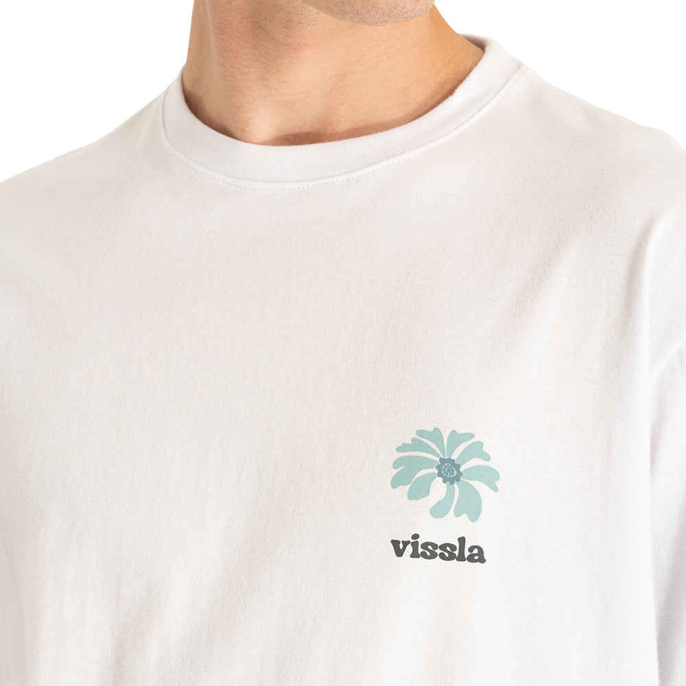 Camiseta Vissla Seaside Serenade Branca Manga Curta