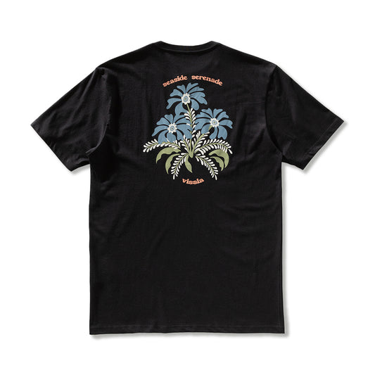 Camiseta Vissla Seaside Serenade Preta Manga Curta