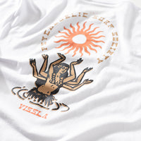 Thumbnail for Camiseta Vissla Hula Hands Branca Manga Curta