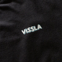 Thumbnail for Camiseta Vissla Cutting Edge Preta Manga Curta