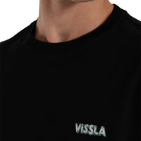 Thumbnail for Camiseta Vissla Cutting Edge Preta Manga Curta