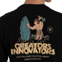 Thumbnail for Camiseta Vissla Cutting Edge Preta Manga Curta