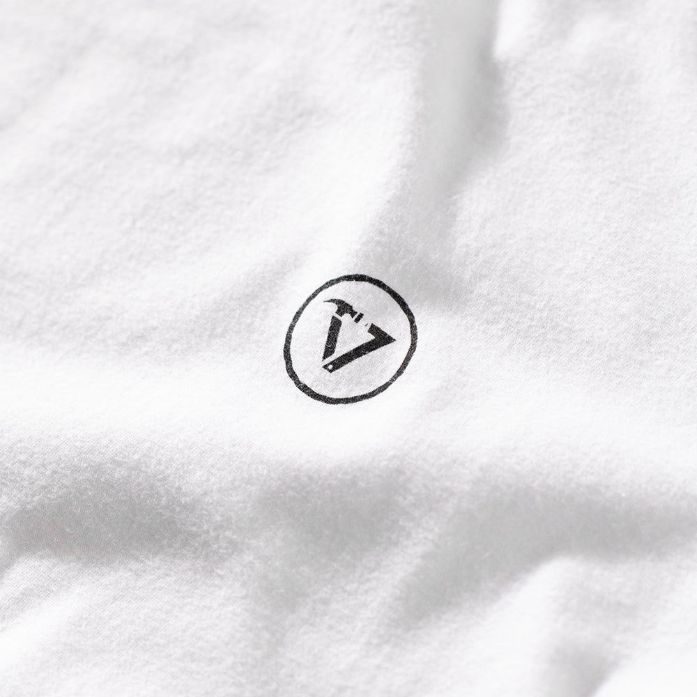 Camiseta Vissla Shady Shapers Branca Manga Curta