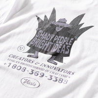 Thumbnail for Camiseta Vissla Shady Shapers Branca Manga Curta