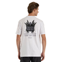 Thumbnail for Camiseta Vissla Shady Shapers Branca Manga Curta