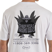 Thumbnail for Camiseta Vissla Shady Shapers Branca Manga Curta