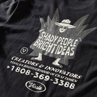 Thumbnail for Camiseta Vissla Shady Shapers Preta Manga Curta