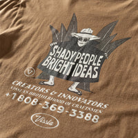 Thumbnail for Camiseta Vissla Shady Shapers Marrom Manga Curta