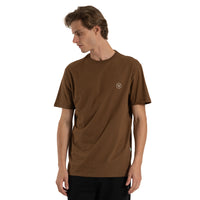 Thumbnail for Camiseta Vissla Shady Shapers Marrom Manga Curta