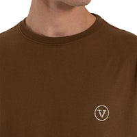 Thumbnail for Camiseta Vissla Shady Shapers Marrom Manga Curta