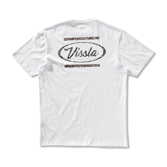 Camiseta Vissla Creators ID Branca Manga Curta
