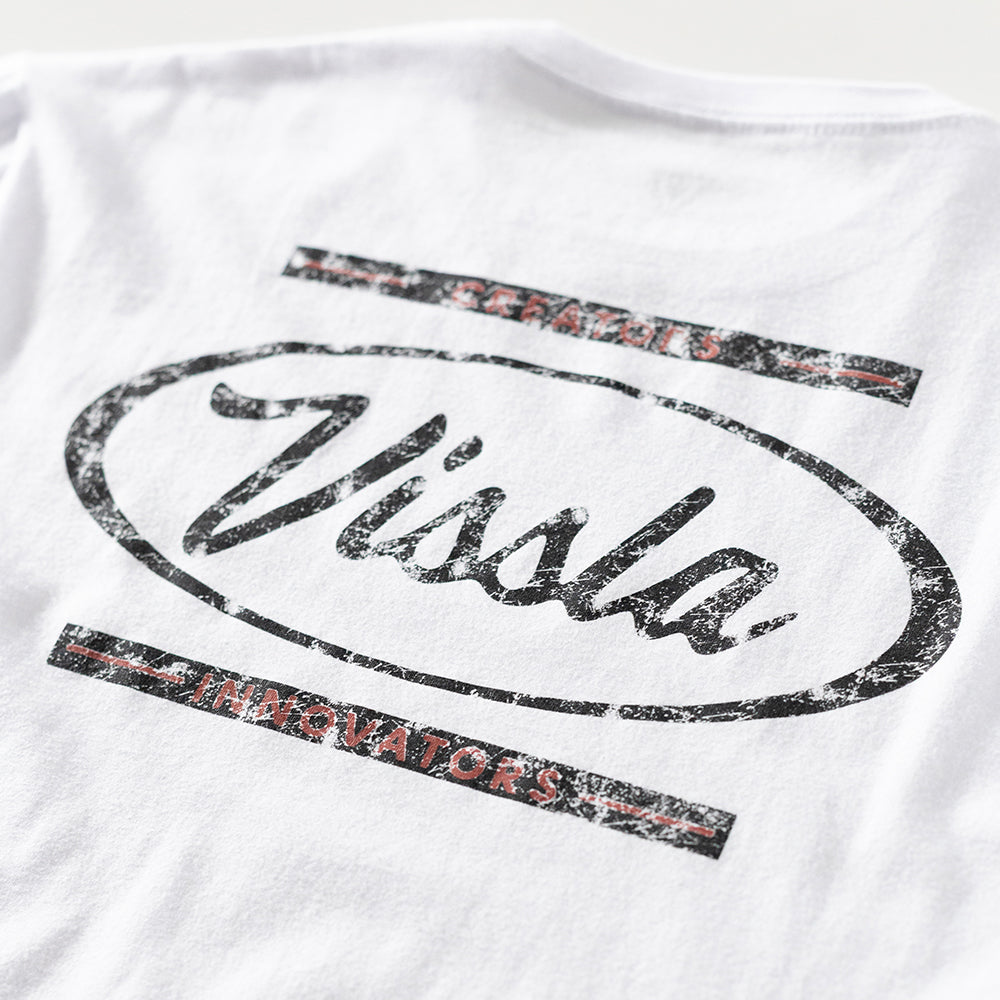 Camiseta Vissla Creators ID Branca Manga Curta