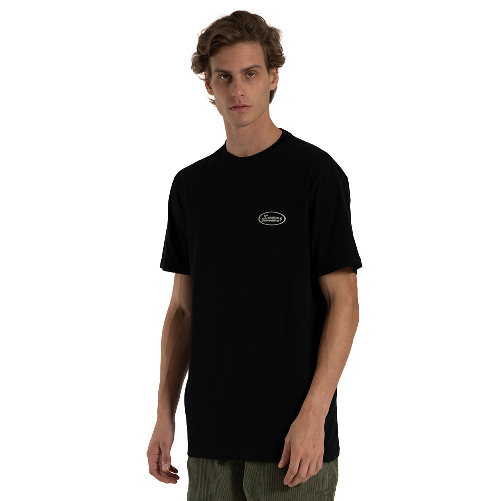 Camiseta Vissla Creators ID Preta Manga Curta