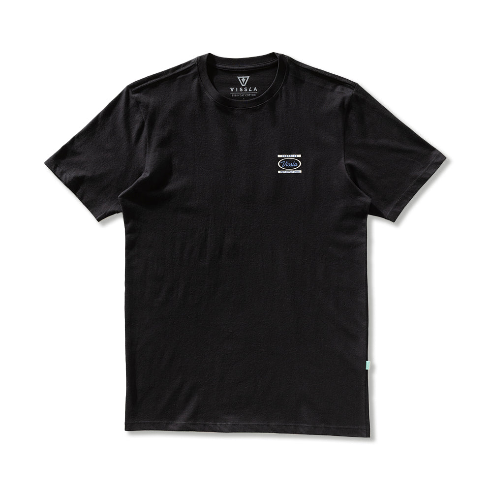 Camiseta Vissla Creators Gathering Preta Manga Curta