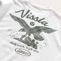 Thumbnail for Camiseta Vissla Creators Bird Branca Manga Curta