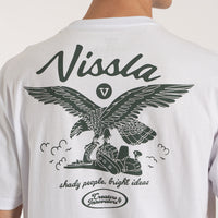 Thumbnail for Camiseta Vissla Creators Bird Branca Manga Curta