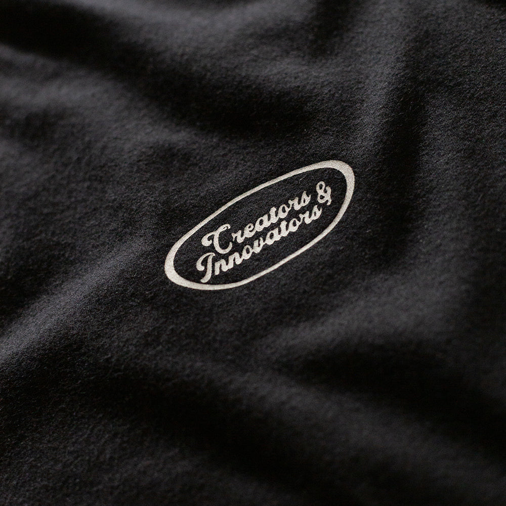 Camiseta Vissla Creators Bird Preta Manga Curta