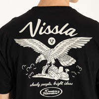 Thumbnail for Camiseta Vissla Creators Bird Preta Manga Curta