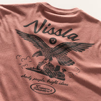 Thumbnail for Camiseta Vissla Creators Bird Rosé Manga Curta