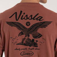 Thumbnail for Camiseta Vissla Creators Bird Rosé Manga Curta