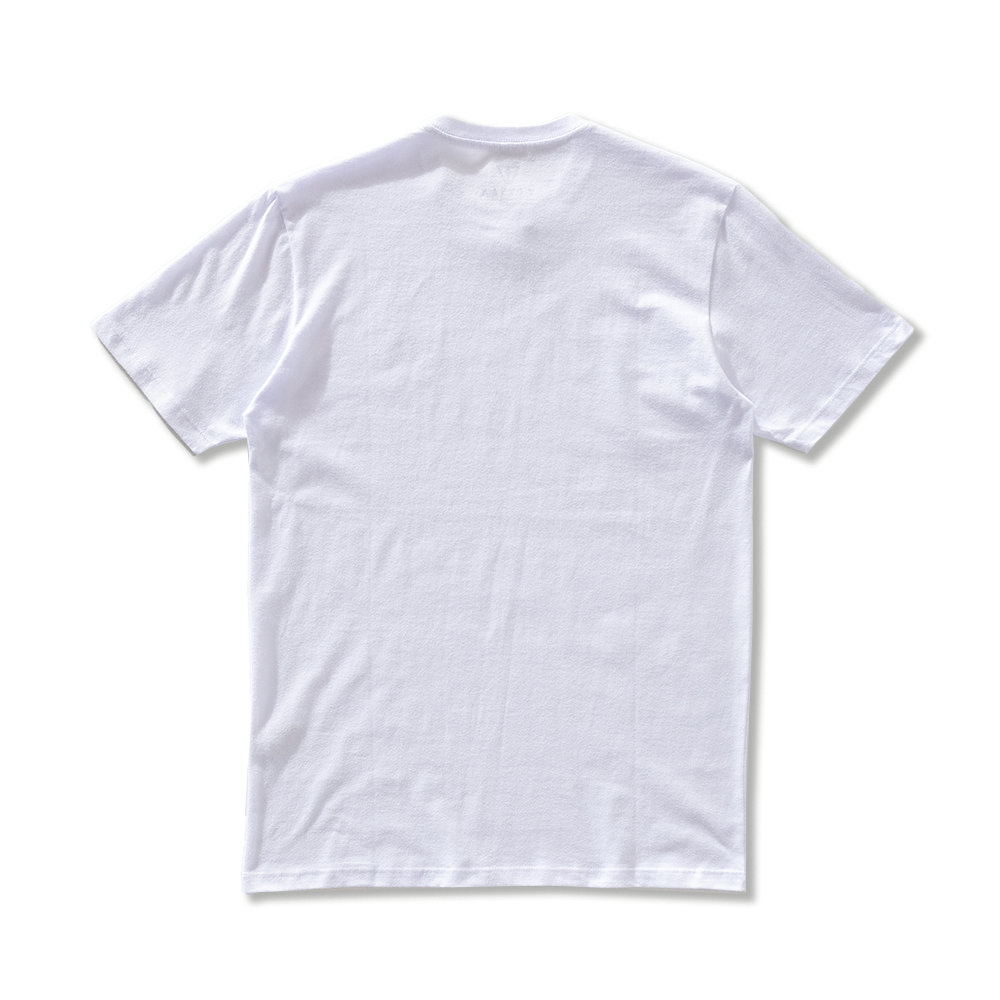 Camiseta Manga Curta Branca Vissla Established