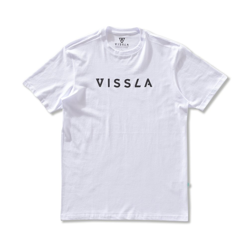 Camiseta Manga Curta Branca Vissla Foundation