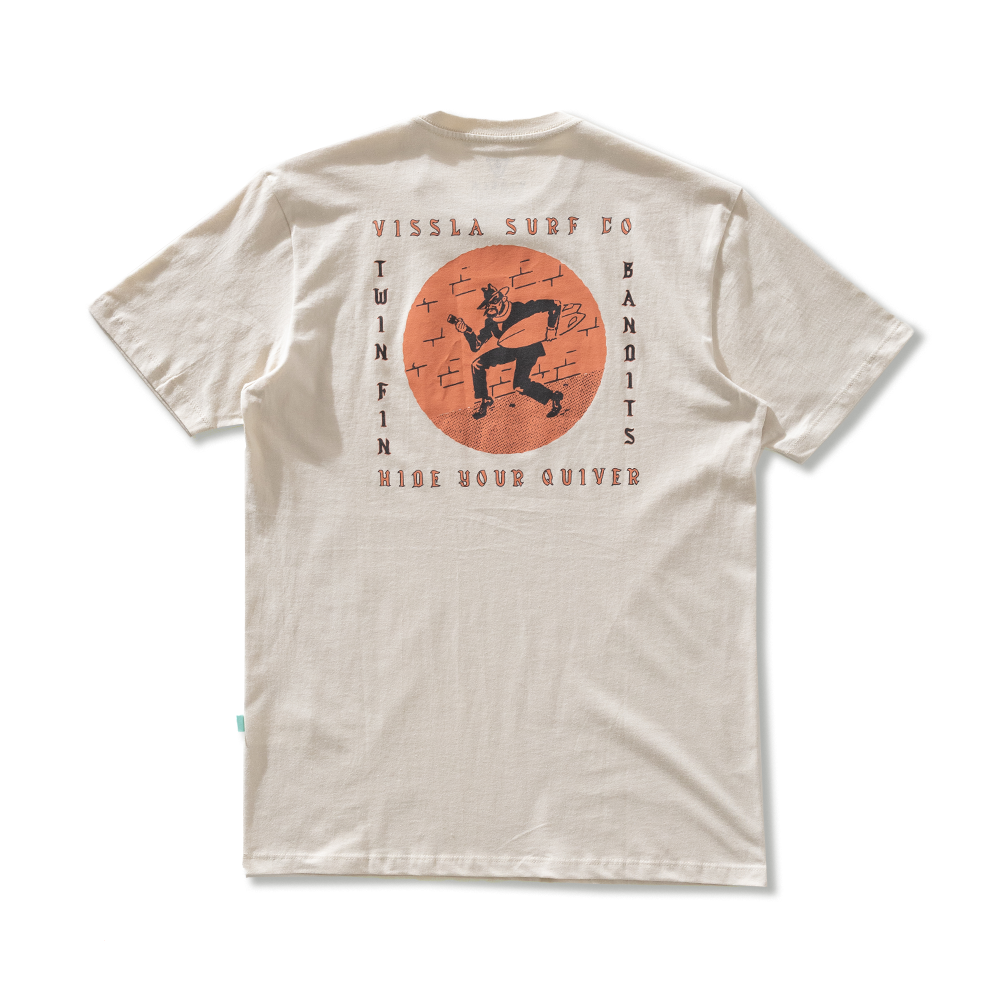 Camiseta Manga Curta Off White Vissla Bandit