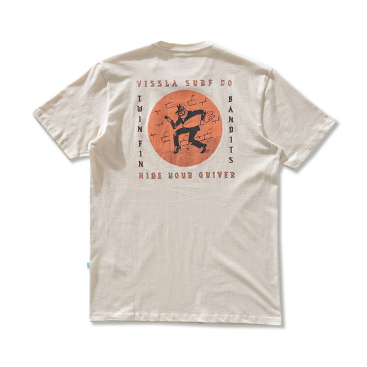 Camiseta Manga Curta Off White Vissla Bandit