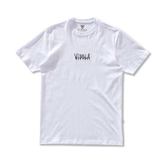 Camiseta Manga Curta Branca Vissla Dagger