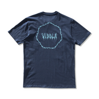 Thumbnail for Camiseta Manga Curta Azul Escuro Vissla Dagger