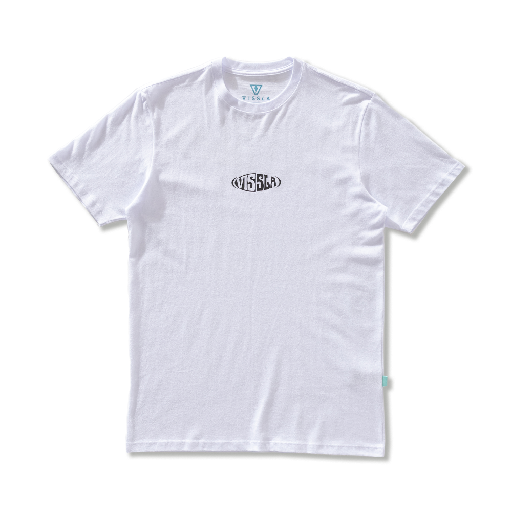 Camiseta Manga Curta Branca Vissla Split