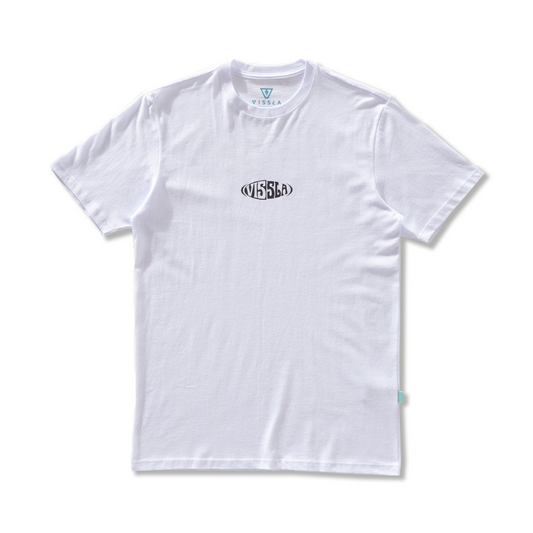 Camiseta Manga Curta Branca Vissla Split
