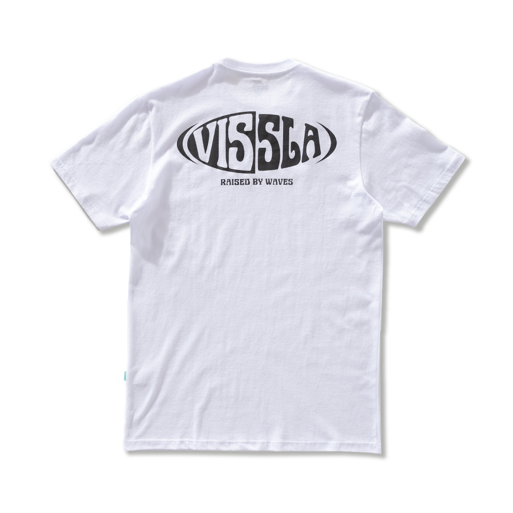 Camiseta Manga Curta Branca Vissla Split