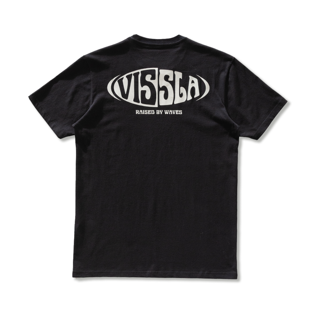 Camiseta Manga Curta Preta Vissla Split