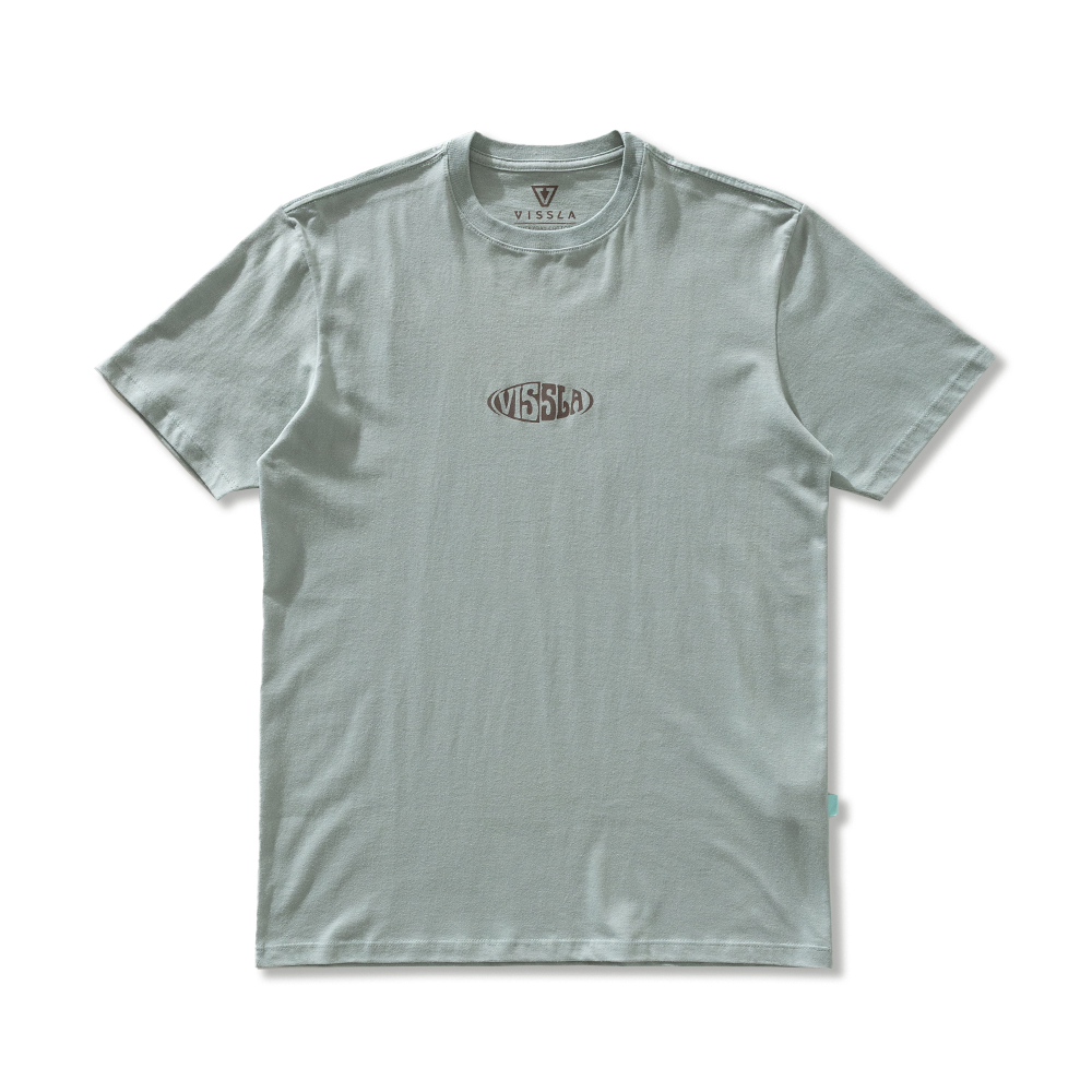 Camiseta Manga Curta Verde Oliva Vissla Split