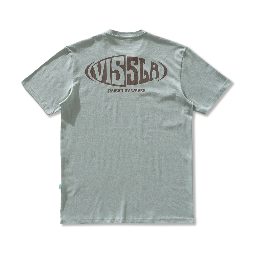 Camiseta Manga Curta Verde Oliva Vissla Split